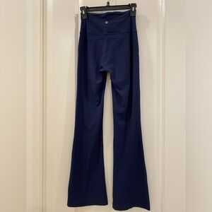 Lululemon Navy blue Groove High-Rise Flared Pant Nulu